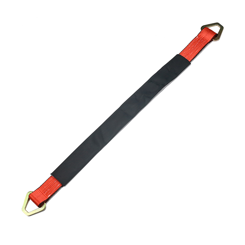 36INCH x 2INCH Car Axem Straps Cum D-Ringo Red