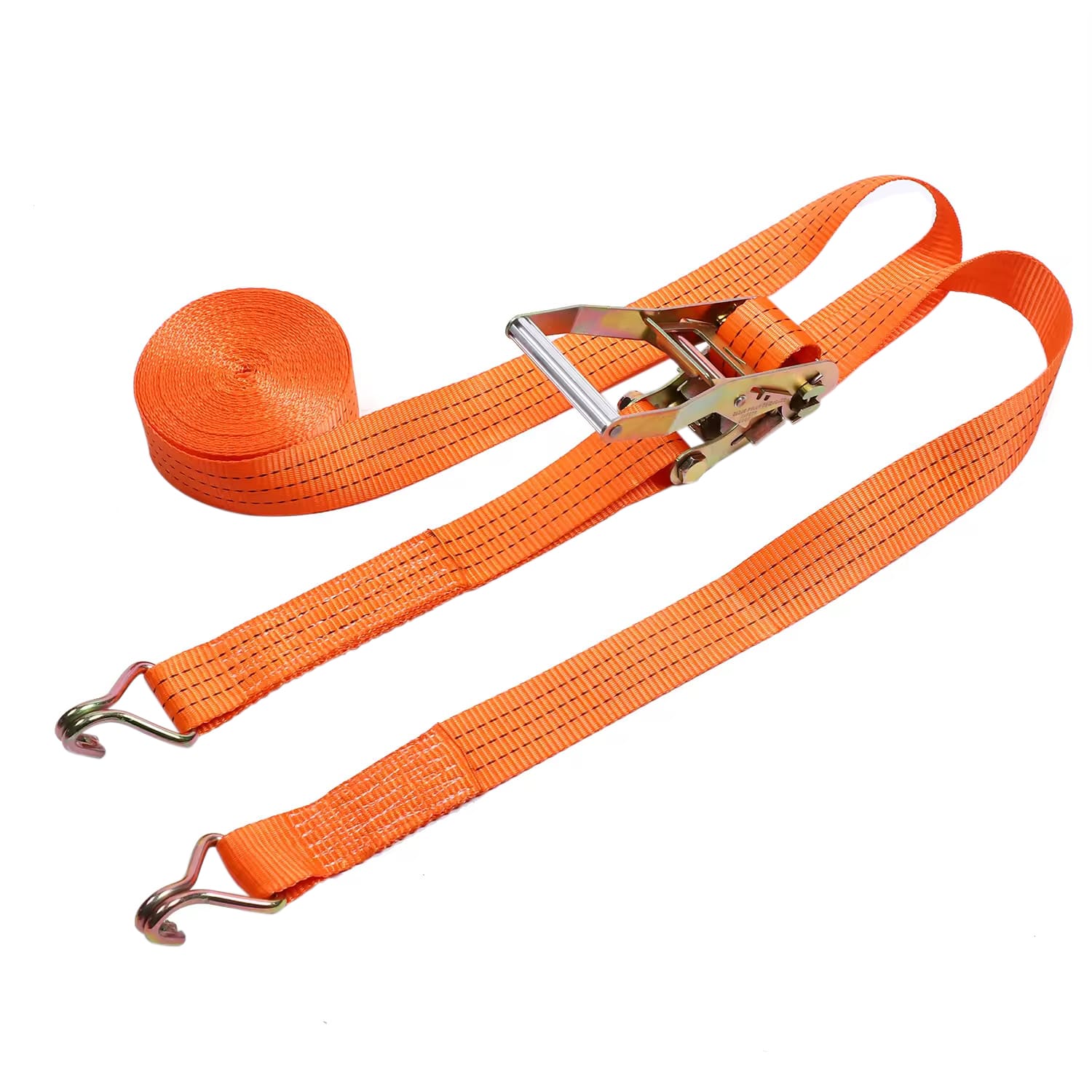 38mm 3T Colorer Zinc Standard Handle Truck Ratchet Cargo Lashing Strap