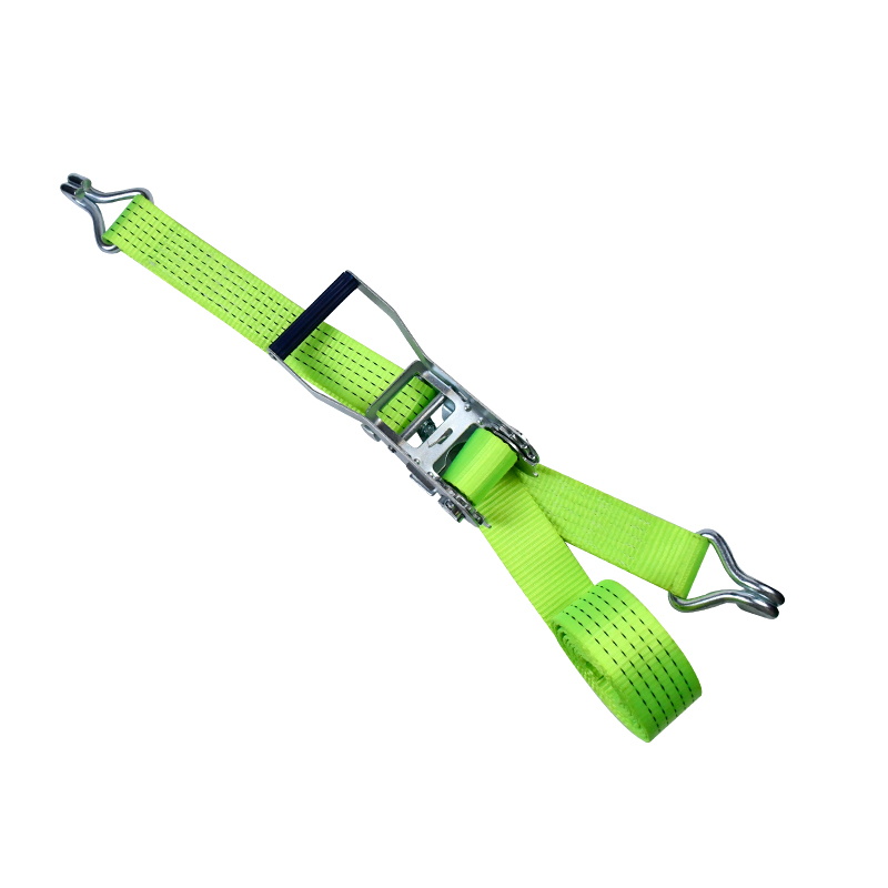 50mm 5000kg Green Ratchet Strap cum Claw Hooks